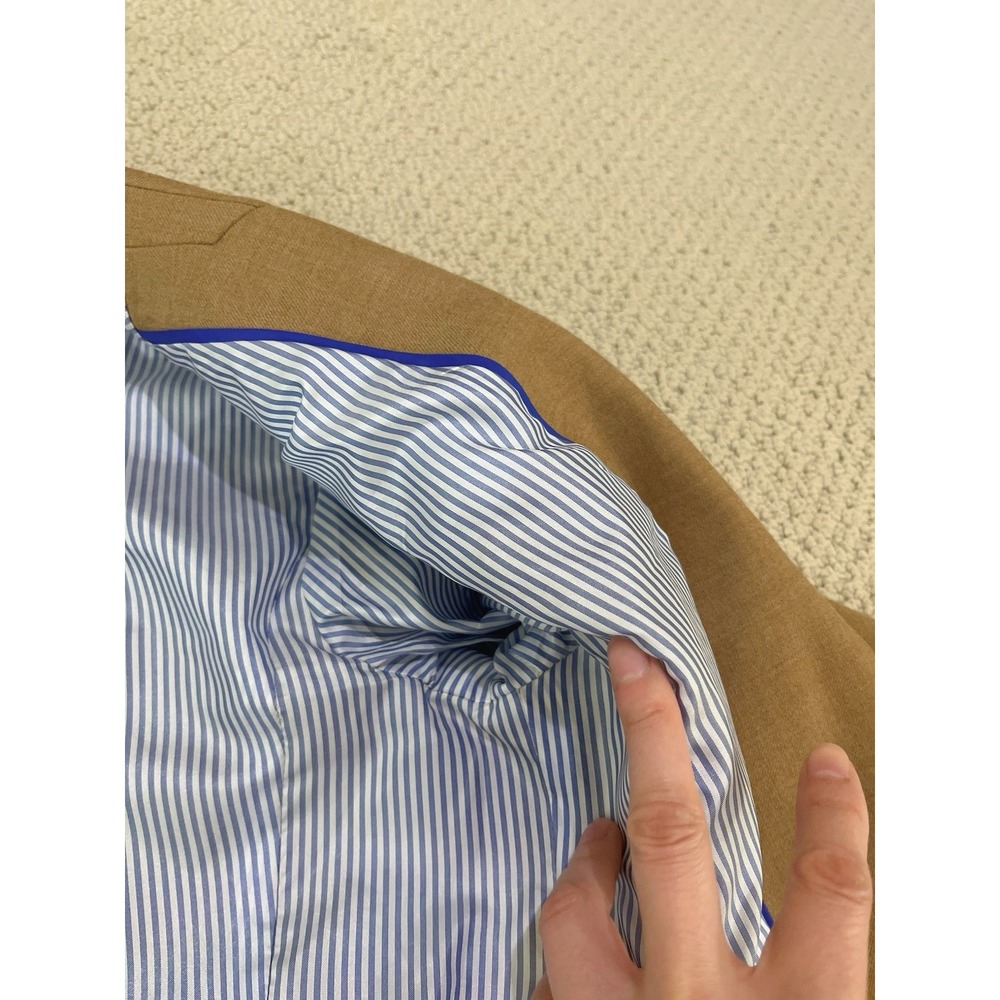 Classic Tan Women's Blazer - Picture 15 of 16